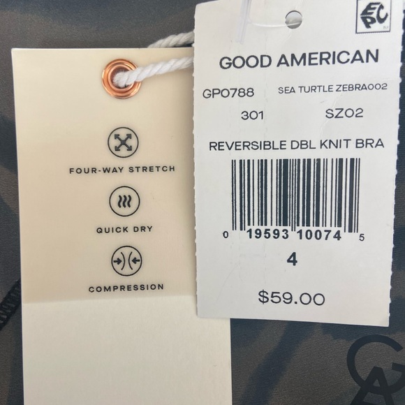 Good American Reversible Sports Bra - Picture 6 of 6